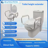 Offre Spéciale : Rehausseur de toilettes réglable de Classe II pour salle de bain, Série SC7060C/D, Capacité de charge 100 kg, Finition lisse