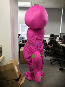 Disfraz de Mascota de <span class=keywords><strong>Barney</strong></span> el <span class=keywords><strong>Dinosaurio</strong></span>, Personaje de Dibujos Animados en Venta Caliente para Adultos - Product Image 5