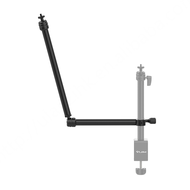 VIJIM LS04 Flexible Light Stand With 1/4 Screw, Universal Desktop Booming Arm for DSLR Camera Photography Light Live Streaming