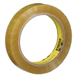 Cinta de embalaje Scotch de 1 pulgada x 72 yardas, transparente, de uso general, para sellado de cajas - Product Image 1
