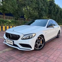 Kit de carrosserie de rénovation d'usine pour Mercedes-Benz Classe C W205 C180 C200 C260 C300 4MATIC Mise à niveau vers W205 1:1 Style E63 AMG