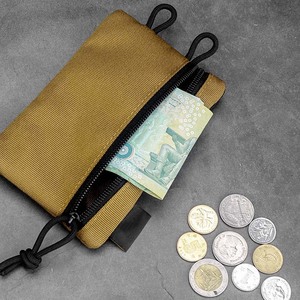 Tas pinggang taktis luar ruangan pria, dompet olahraga saku ritsleting Molle tahan lama dengan tempat kartu dompet uang koin - Product Image 1