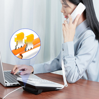SAMZHE - Caja de 100 Conectores Telefónicos RJ11 de 3U y 6 Pines, Chapados en Oro, Conector de Cable Telefónico de 2 Conductores, Conector de Voz para Teléfono