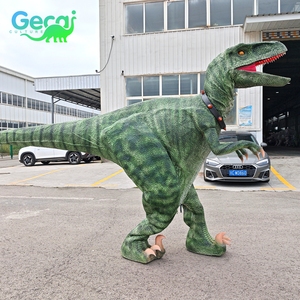 Costume de dinosaure réaliste animatronique robotique marchant, modèle <span class=keywords><strong>Raptor</strong></span> mécanique <span class=keywords><strong>Jurassic</strong></span> <span class=keywords><strong>Park</strong></span>, personnalisable, à vendre - Product Image 5