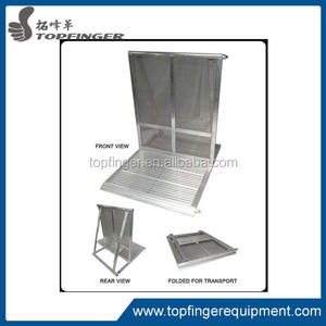 무대 배리어 앞 양질 콘서트 모조 바리케이드/행사용 군중통제장벽 - Product Image 2