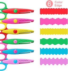 Ciseaux à lame zigzag de haute qualité pour enfants, ciseaux de bricolage pour enfants, ciseaux de découpe pour papier décoratif - Product Image 2