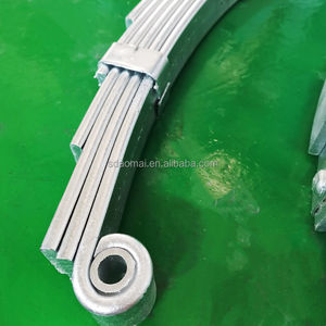 Ensemble de 4-6 pièces de ressorts à lames en acier robuste pour suspension de remorque utilisée pour remorquer des pièces de roue de bateaux à l'état neuf - Product Image 6