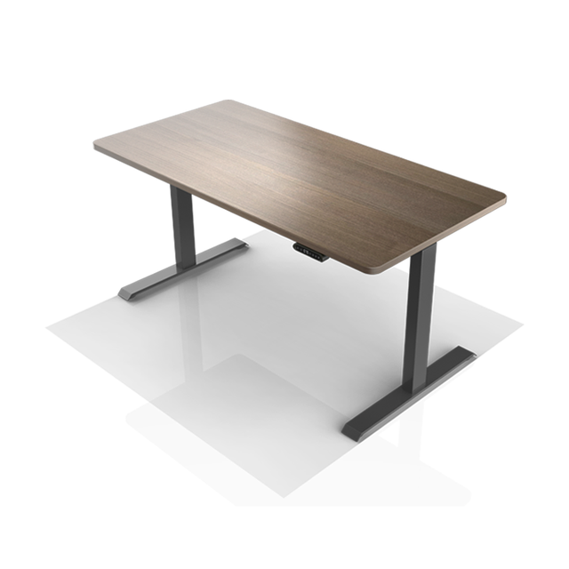 2 Stages Electric Single Motor Height Adjustable Modern Stainless Steel Healthy Office Lifting Desk for Smart Office