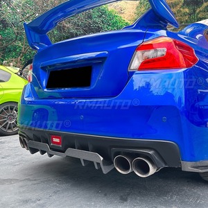 For Subaru WRX STI VA <b>Car</b> Rear Bumper Lip Gloss Black <b>Car</b> Rear Bumper Spoiler <b>Diffuser</b> Body Kit For Subaru WRX STI VA 2015-2021 - Product Image 4