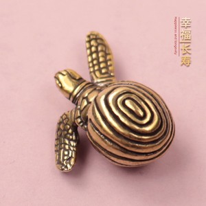 Tartaruga in Ottone Stile Antico e Retrò, Graziosa Piccola Tartaruga Artigianale, Ornamento da Tavolo per Tè, Decorazione per la Casa, Statuetta in Metallo, Regalo Adorabile - Product Image 6