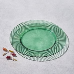 Assiette de service en verre transparent pour dîner et dessert, idéale pour les mariages et les réceptions - Product Image 5