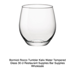 Kalix Tempered <b>Water</b> Glass 30 cl Bormioli Rocco H 8.5 cm Ø 8.2 cm - Product Image 2