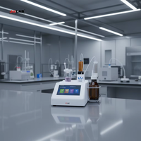 Analizador Automático de Número de Base Total (TAN/TBN) ASTM D2896 D664, Titulador Potenciométrico para Pruebas de Aceite