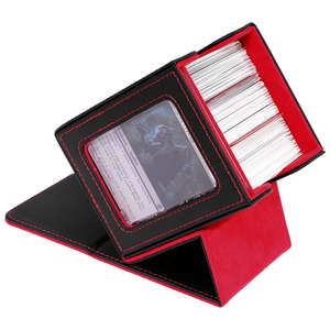 Juzi Cao Cấp Bền Lưu Trữ Lớn Công Suất 100 Kinh Doanh Thẻ Lưu Trữ Hộp Thẻ Tcg Ma Thuật Thẻ Boong Hộp Với Xem Cửa Sổ - Product Image 1