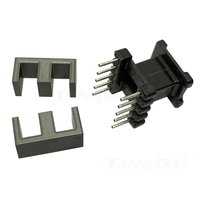 Noyau de transformateur en ferrite MnZn EE16 PC44 EE55 avec bobine, noyau haute puissance pour alimentation
