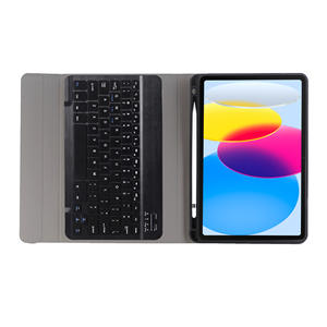 Para iPad 10th Generation Case con teclado 10,9 pulgadas 2022, Case para iPad 10th Gen 10,9 ''<span class=keywords><strong>Smart</strong></span> <span class=keywords><strong>Folio</strong></span> Cover con portalápices - Product Image 5
