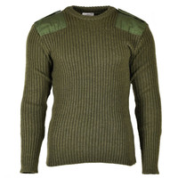 Pull-over d'hiver pour homme, style vintage, en laine/acrylique, uniforme de militaire personnalisé