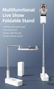Multifunctional 3in1 Wireless <strong>Remote</strong> Control Mobile Phone <strong>Holder</strong> Live Show Foldable Mobile Phone Stand - Product Image 5