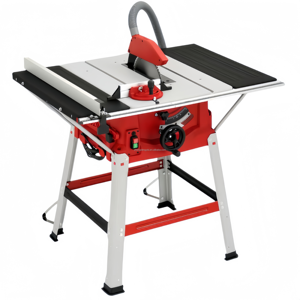 Scie à découper électrique professionnelle de 10 pouces (255 mm) pour le travail du bois, traitement rapide des planches de bois, mini-scie à bois facile à utiliser - Product Image 1