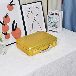 Caja de herramientas Obox de aluminio y magnesio con tapa abatible, de una sola capa, portátil, de metal, para instrumentos de precisión. - Product Image 2