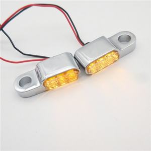 Accessoires pour motos, mini clignotants LED, éclairage de guidon de vélo électrique, clignotants gauche et droit, éclairage de guidon de scooter - Product Image 6