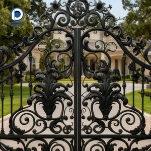 Productos Más Vendidos de Optima, Puerta Principal y Valla de Hierro Forjado Personalizadas y Elegantes - Product Image 6