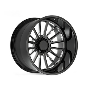 Jantes de camion forgées polies KG1 de type identique 22x12 22x14 24x12 24x14 26x16 28x16 à déport profond pour 4x4 tout-terrain 8x170 8x180 8x6.5 6x5.5 - Product Image 5
