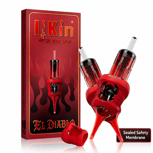 Cartouches de Tatouage Jetables INKin EL Diablo, Aiguilles de Tatouage Professionnelles Universelles en Blister ABS, Marque Privée - Product Image 1