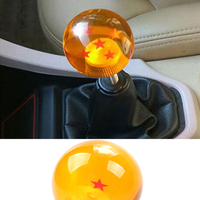 Venta caliente Forma de Dragon Ball 1-7 Star Universal Auto Manual Gear Stick Shift Knob Shifter en MT