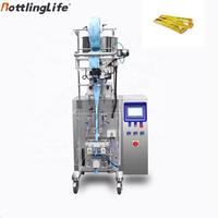 La meilleure machine d'emballage automatique de sachets de miel à remplissage à chaud, machine d'emballage de sachets d'huile d'olive, 35-50 sachets/min
