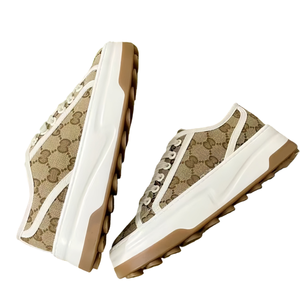 Chaussures de Marque de Mode de Luxe pour Homme et Femme, Baskets Décontractées de Haute Qualité, Chaussures de Course et de Marche Rehaussantes - Product Image 1