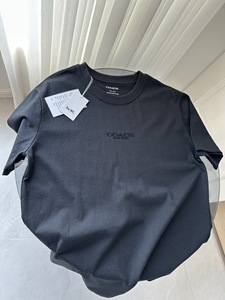 Último Modelo 2026, Camiseta de Manga Corta Exquisita, Moderna y a la Moda, Serie Oscura con Logotipo, 100% Algodón - Product Image 1