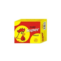 Cube de bouillon de poulet naturel HALAL de 10g cube d'assaisonnement cube de soupe bouillon pour la cuisson