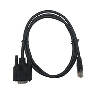 Cable serie DB9 macho a RJ45 macho con cubierta de PVC para uso de cámara y computadora
