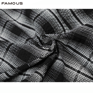 <span class=keywords><strong>Pantalon</strong></span> large Y2K à <span class=keywords><strong>carreaux</strong></span>, coupe droite, style streetwear pour <span class=keywords><strong>homme</strong></span>, vente en gros OEM en vrac - Product Image 6