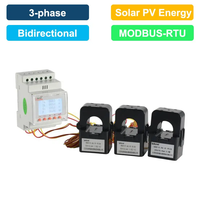 Acrel-Medidor solar fotovoltaico de 3 fases/C45, medidor inteligente RS485 Modbus bidireccional