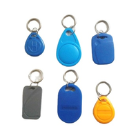 Llavero RFID ISO14443A 13.56MHz 1K F08 ABS para Control de Acceso, Asistencia e Identificación