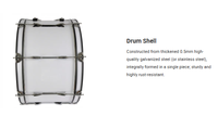 Large Size Percussion Snare Drum Factory Wholesale High Value for Stage Performance