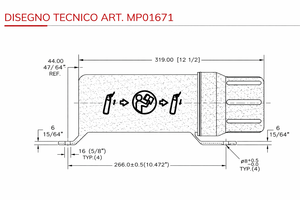 Caja Tubular Portadocumentos Universal Resistente al Agua MP01666 MP01848 MP01671 para Tractor Agrícola, Camión, Remolque - Product Image 6