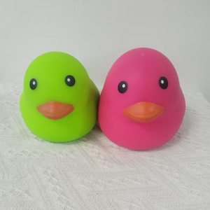 Squeezing Toy Colorful Big Mac Slow <b>Rebound</b> Big Duck Primary School Students Vent Toys Squeeze Toys Squeezing Toy Duck Toys - Product Image 3