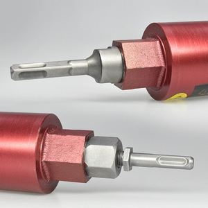 Kzd Electric Hammer Adapter 1/2 Threaded Square Round Hex Shank Converter For Pistol Drill - Product Image 4