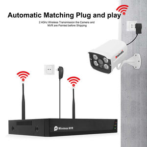 Kit NVR 4 canaux avec caméra bullet Tuya Smart PoE H.265+ 5MP, objectif 3,6 mm, IR, Wifi, détection humaine par IA - Product Image 6