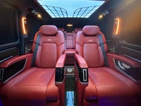 Kursi Mobil Kulit Pijat Elektrik Mewah VIP yang Dapat Direbahkan untuk Modifikasi benz MPV Sprinter v Class Vito V250 Vario Viano
