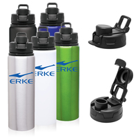25 oz. Surge En aluminium Sport Bouteille D'eau sport bouteille couleur sublimation tasse fournisseur sublimation thermique en aluminium bouteille d'eau