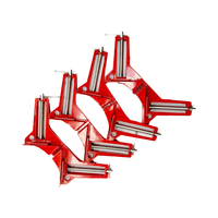 Pince d'angle réglable en métal peint TIANMA, clip multifonctionnel à angle droit, fixation à 90 degrés pour aquarium, cadre photo