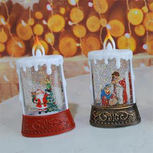 Nouveauté : Bougie LED 1L blanc chaud avec eau pour la décoration de Noël, cadeau pour enfants - Product Image 4