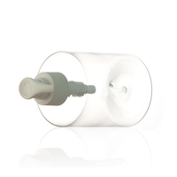 Botella de Plástico Transparente de 250ml/500ml con Hombro Plano para Desinfección y Jabón Líquido