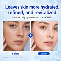 Sérum en gelée de peptides de cuivre GHK-Cu de marque privée, spray hydratant et raffermissant au collagène pour un éclat lumineux, brume faciale pour une peau éclatante CPNP