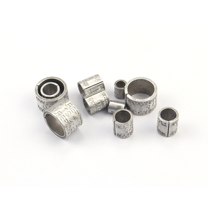 Anillo de Aluminio Ecológico Personalizado de Lujo para Aves, Anillo Personalizado para <span class=keywords><strong>Palomas</strong></span> con Mi Nombre - Product Image 1