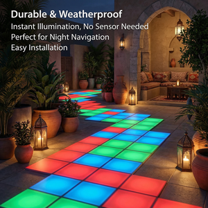 Jeux de sol interactifs à projection : Piste de danse LED moderne avec système de jeu interactif – Jeu actif pour tous les âges - Product Image 2